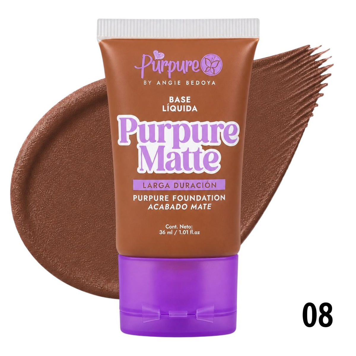 BASE LIQUIDA MATTE 36ML PURPURE