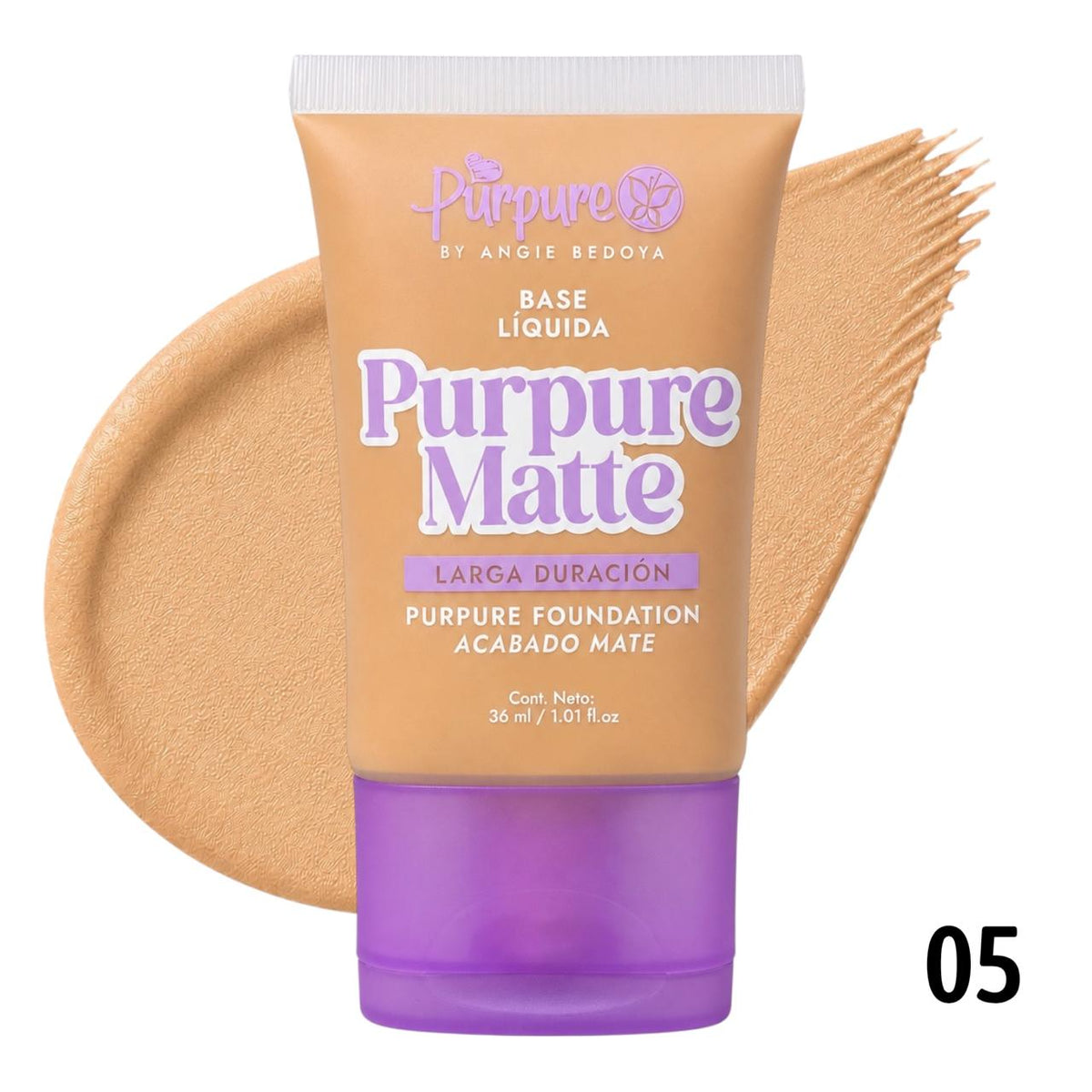 BASE LIQUIDA MATTE 36ML PURPURE