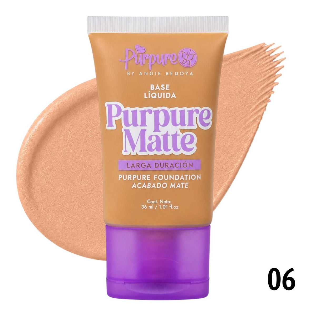 BASE LIQUIDA MATTE 36ML PURPURE