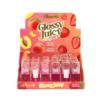 BRILLO MAGICO ESCARCHADO GLOSSY JUICY FRESA DURAZNO 4GR PURPURE