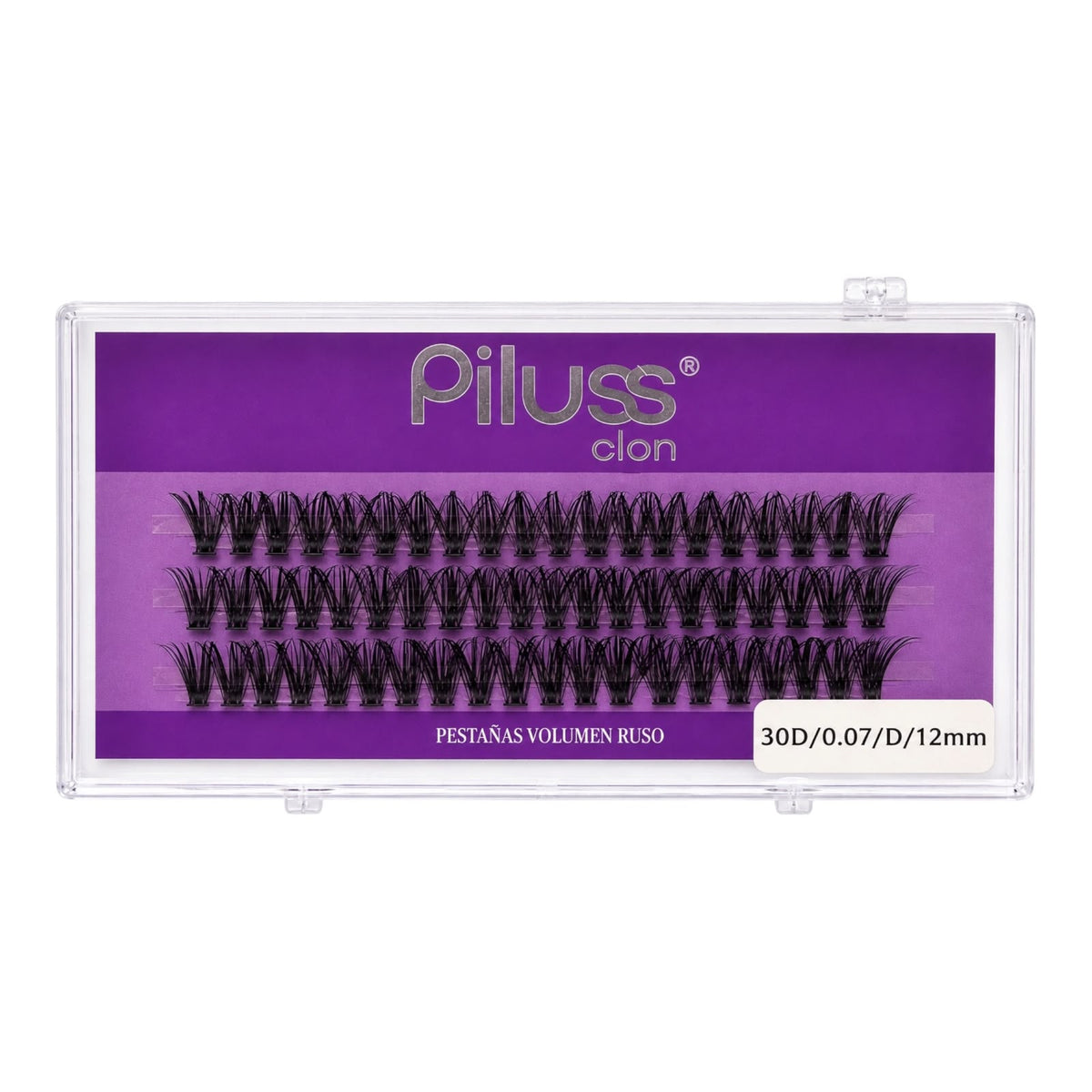 PESTAÑAS VOLUMEN RUSO 30D12MM PILUSS