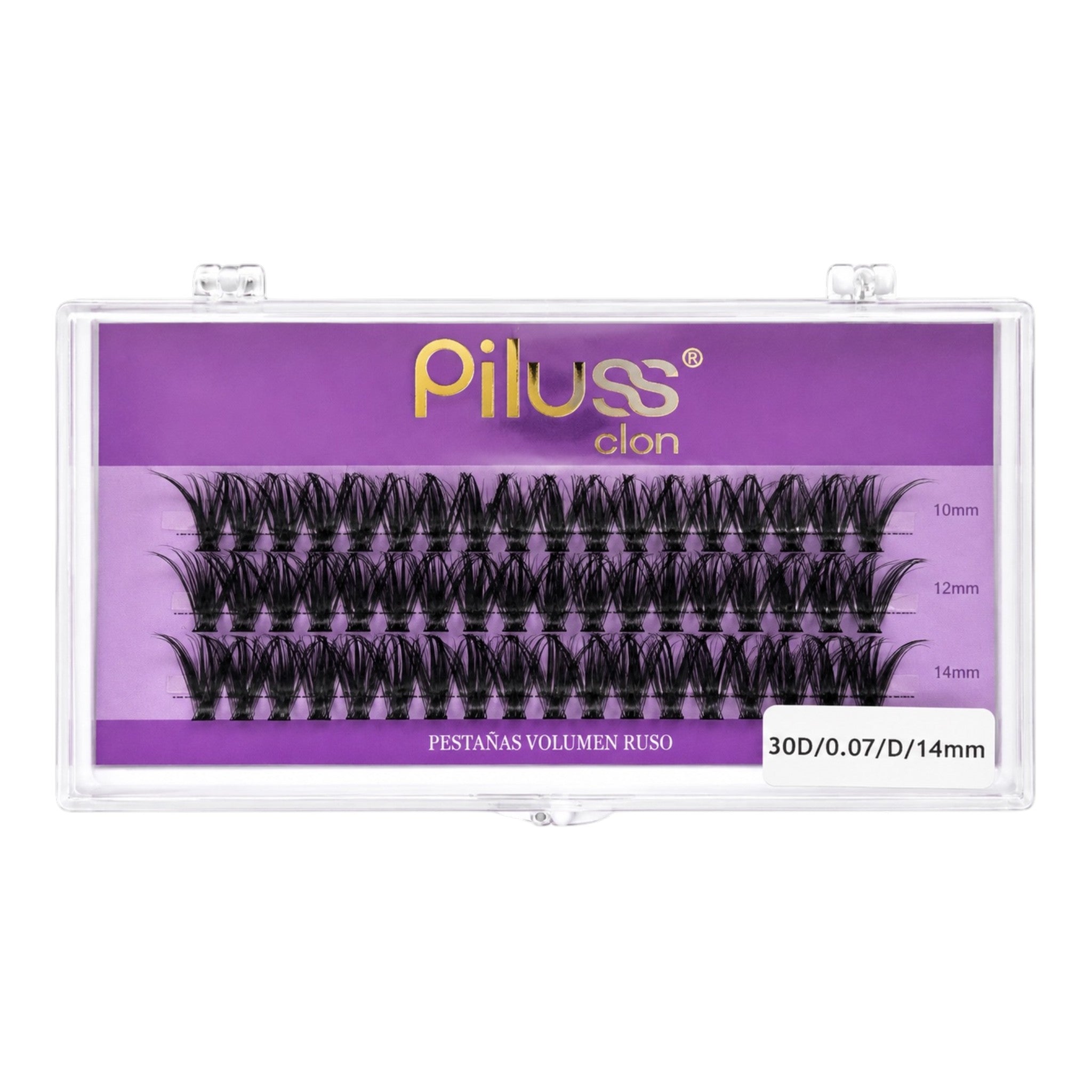 PESTAÑAS VOLUMEN RUSO 30D14MM PILUSS