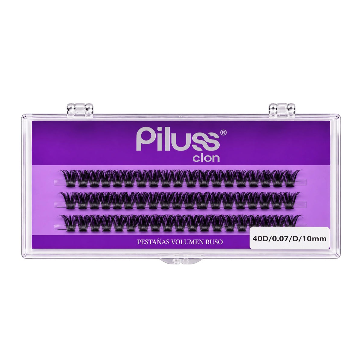 PESTAÑAS VOLUMEN RUSO 40D10 PILUSS