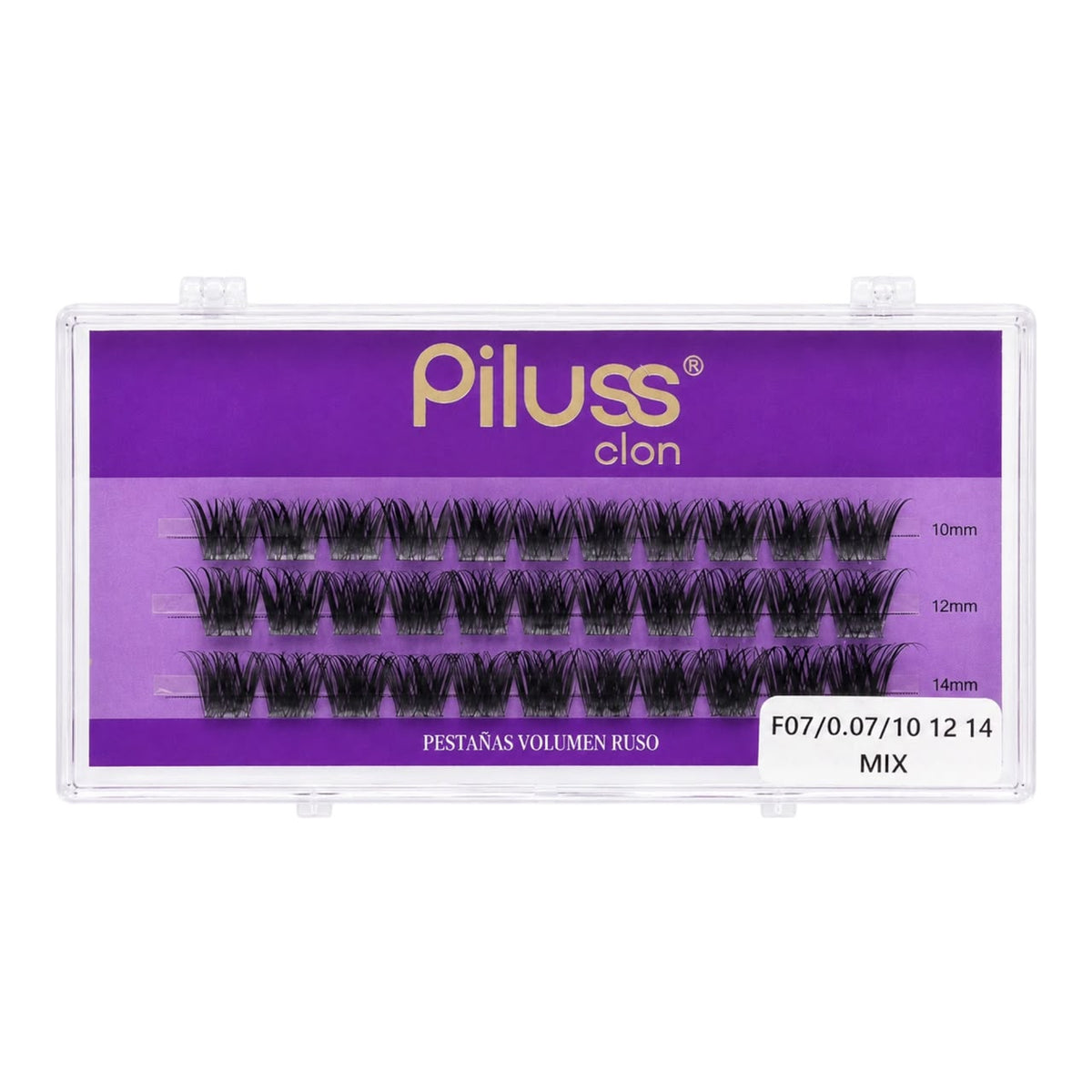 PESTAÑAS VOLUMEN RUSO F07MIX PILUSS