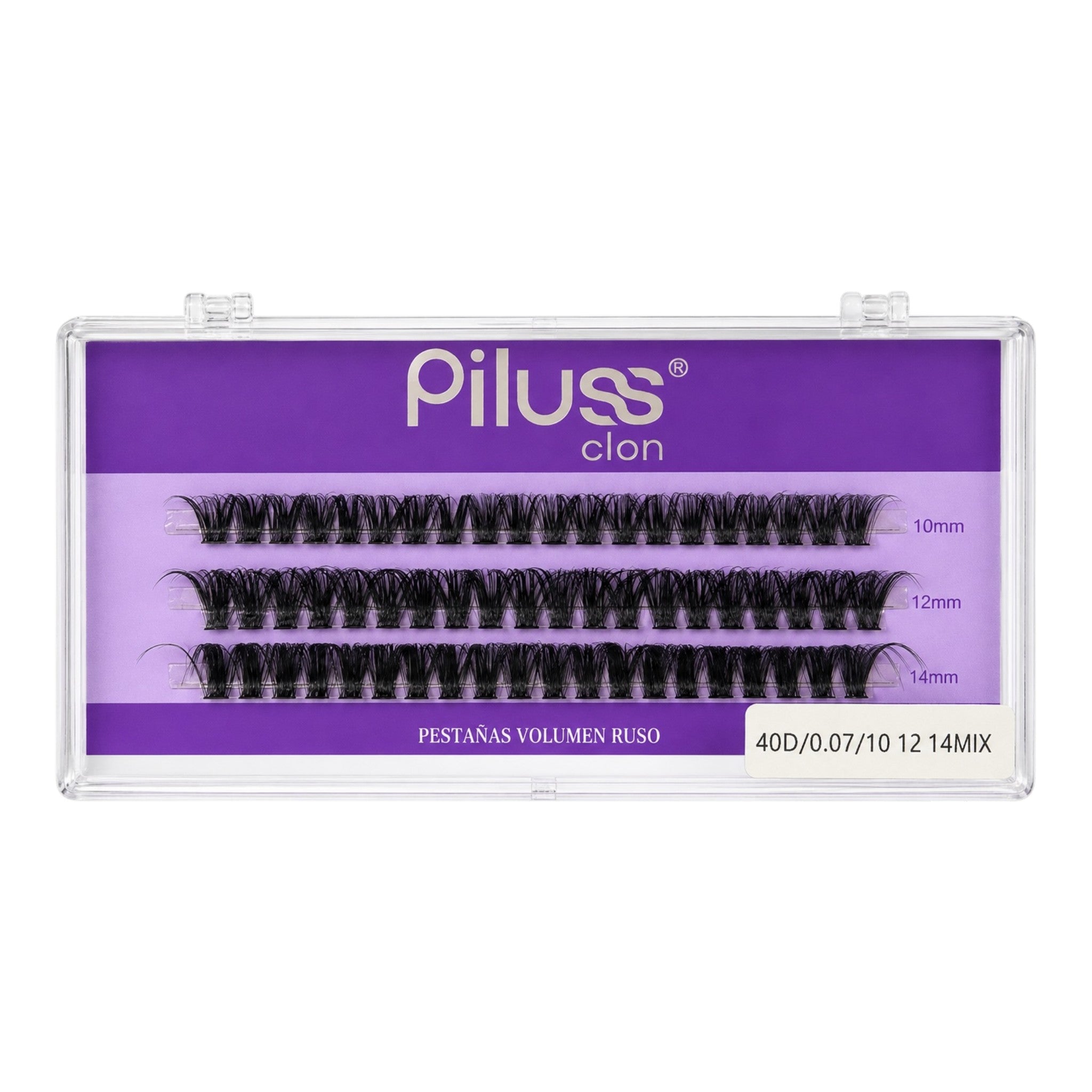 PESTAÑAS VOLUMEN RUSO 40DMIX PILUSS