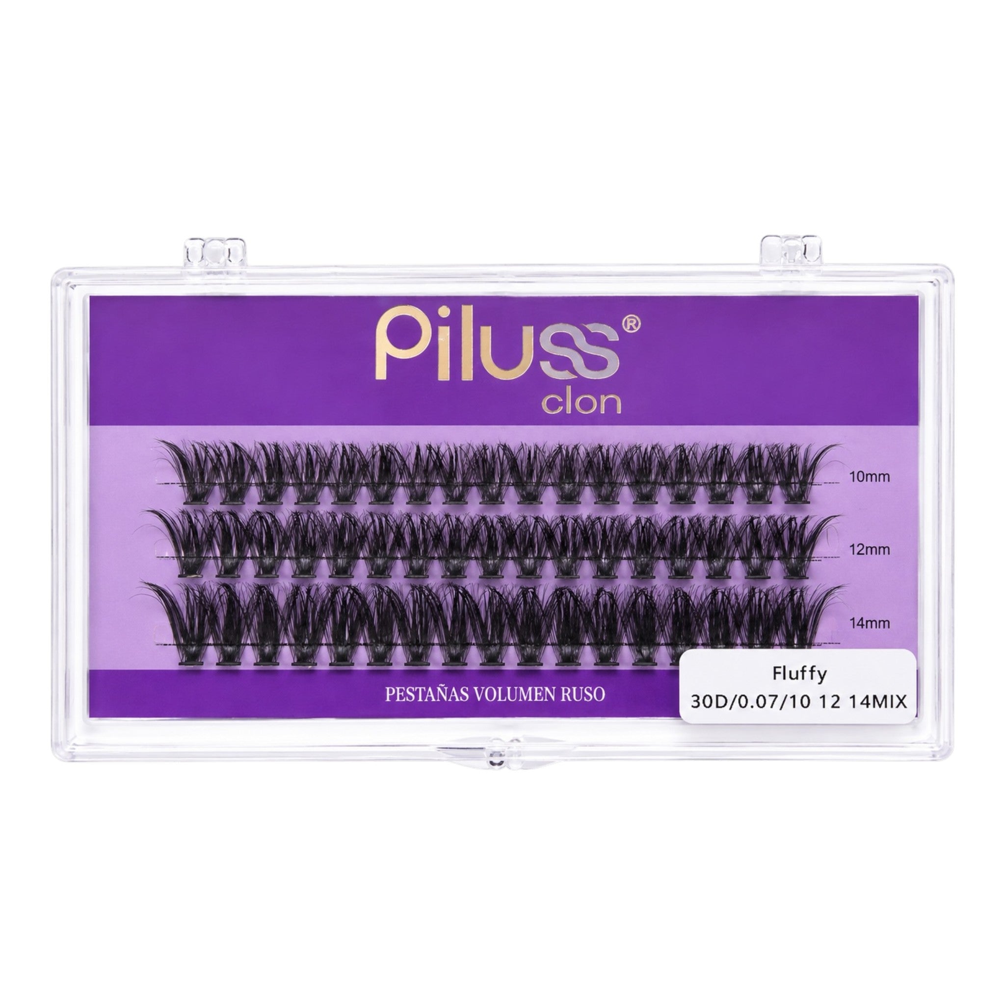 PESTAÑAS VOLUMEN RUSO FLUFFY 30DMIX PILUSS