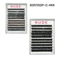 SET DE PESTAÑAS 80P/100P-C-MIX NEW NUDE