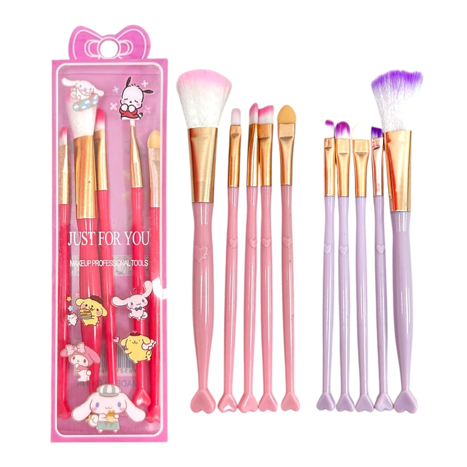 SET X5 BROCHAS SANRIO JUST FOR YOU