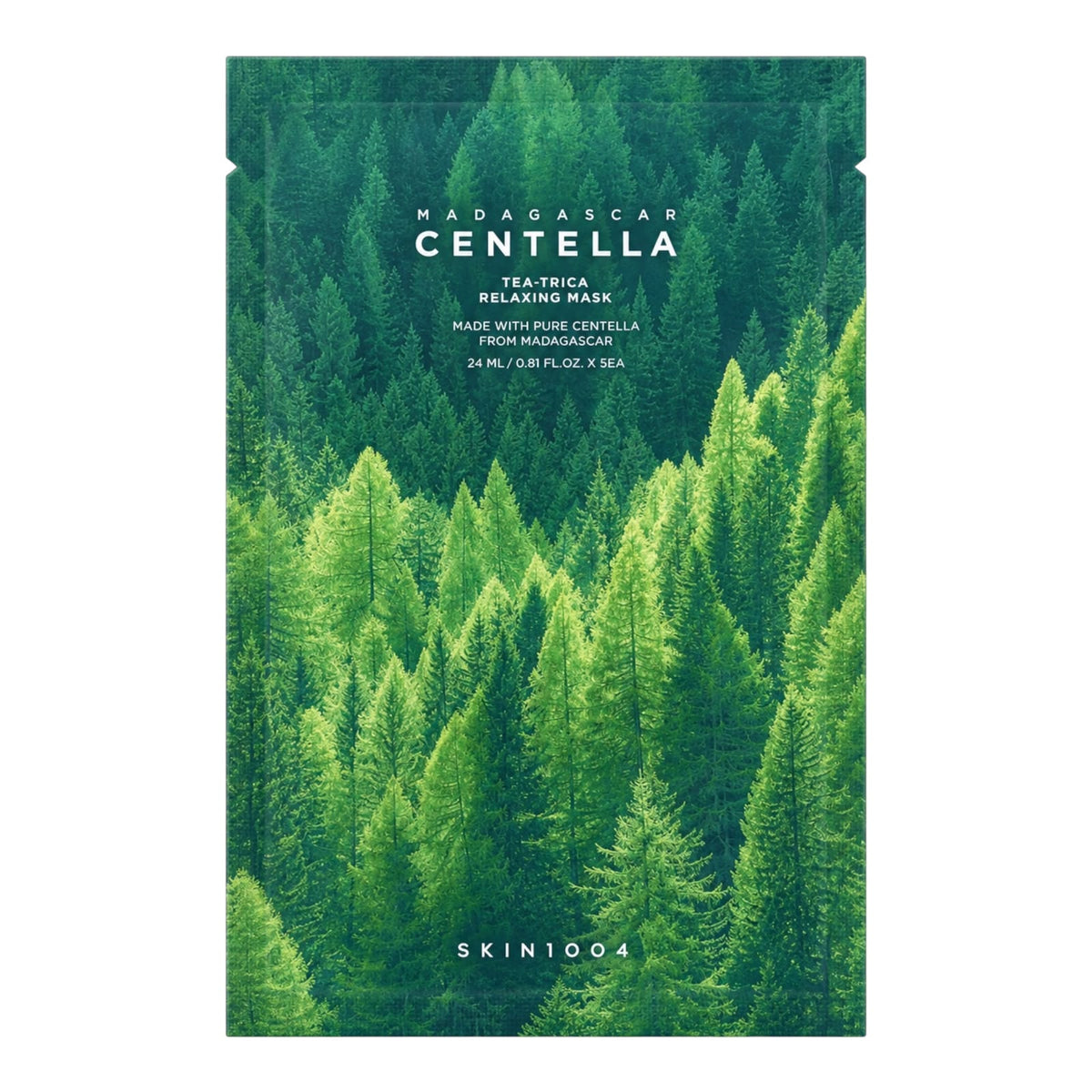MASCARILLA EN VELO TEA-TRICA RELAXING MASK MADAGASCAR CENTELLA
