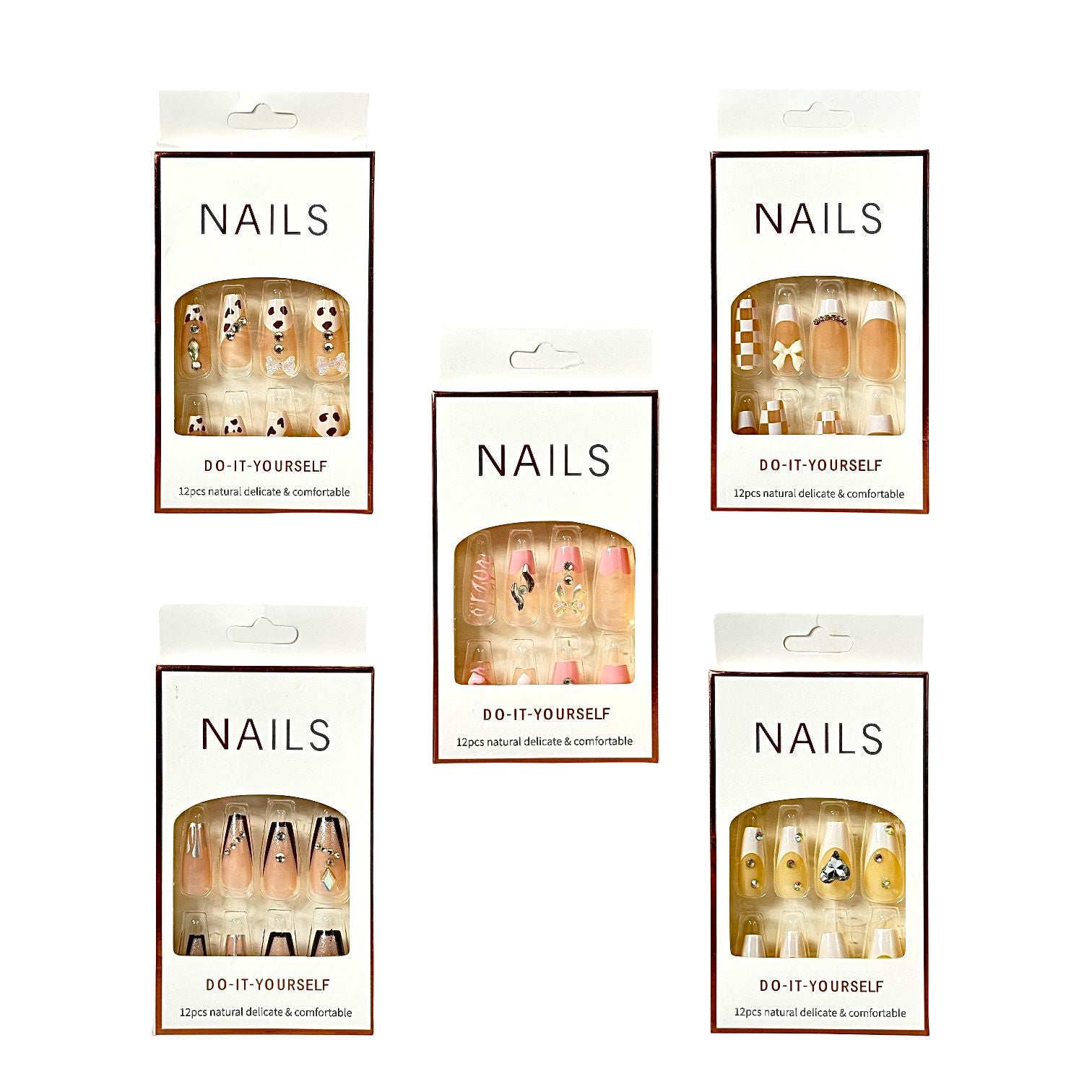 SET X12 UÑAS DO-IT-YOURSELF NAILS