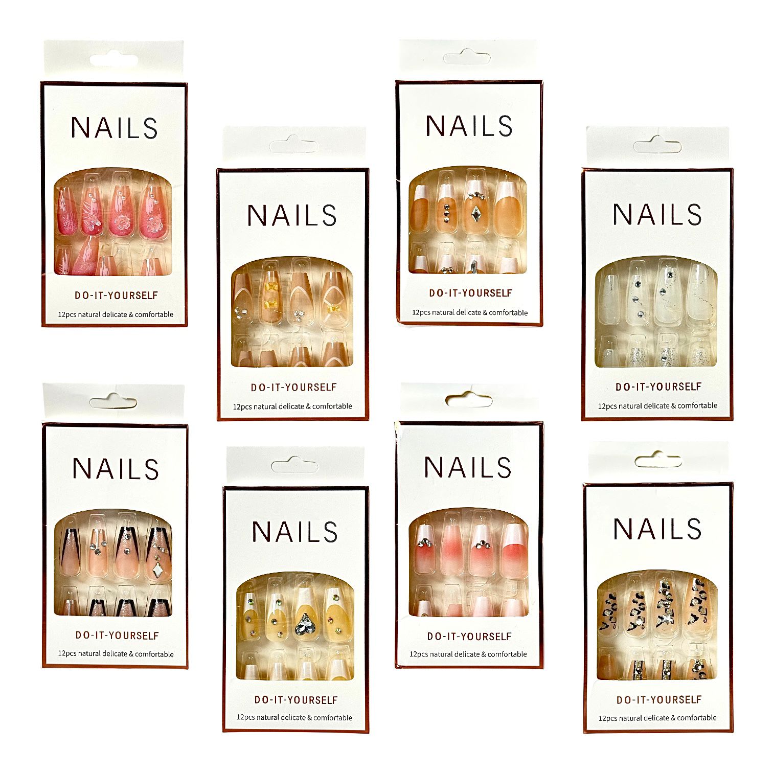 SET X12 UÑAS DO-IT-YOURSELF NAILS