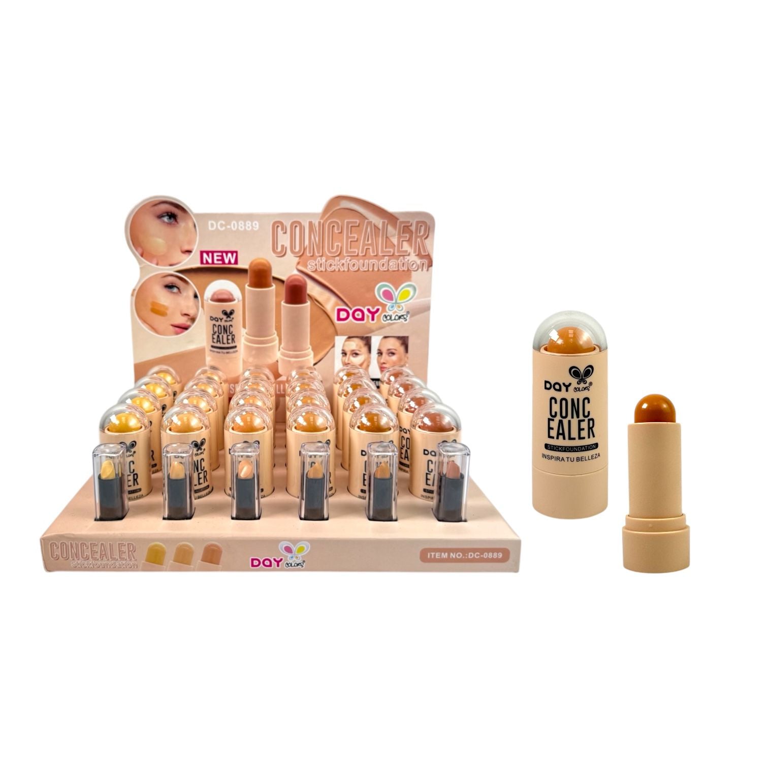 CORRECTOR EN BARRA STICKFOUNDATION DAY COLORS