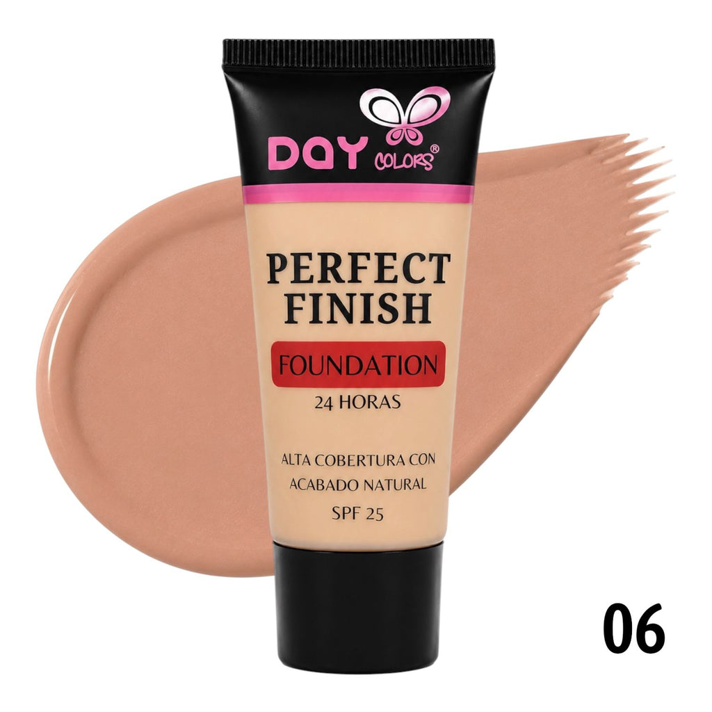 BASE LIQUIDA PERFECT FINISH SPF25 DAY COLORS