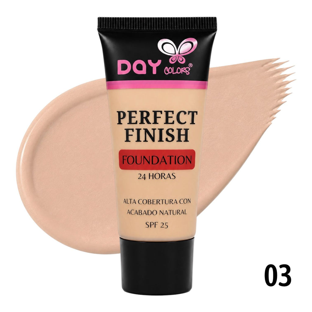 BASE LIQUIDA PERFECT FINISH SPF25 DAY COLORS