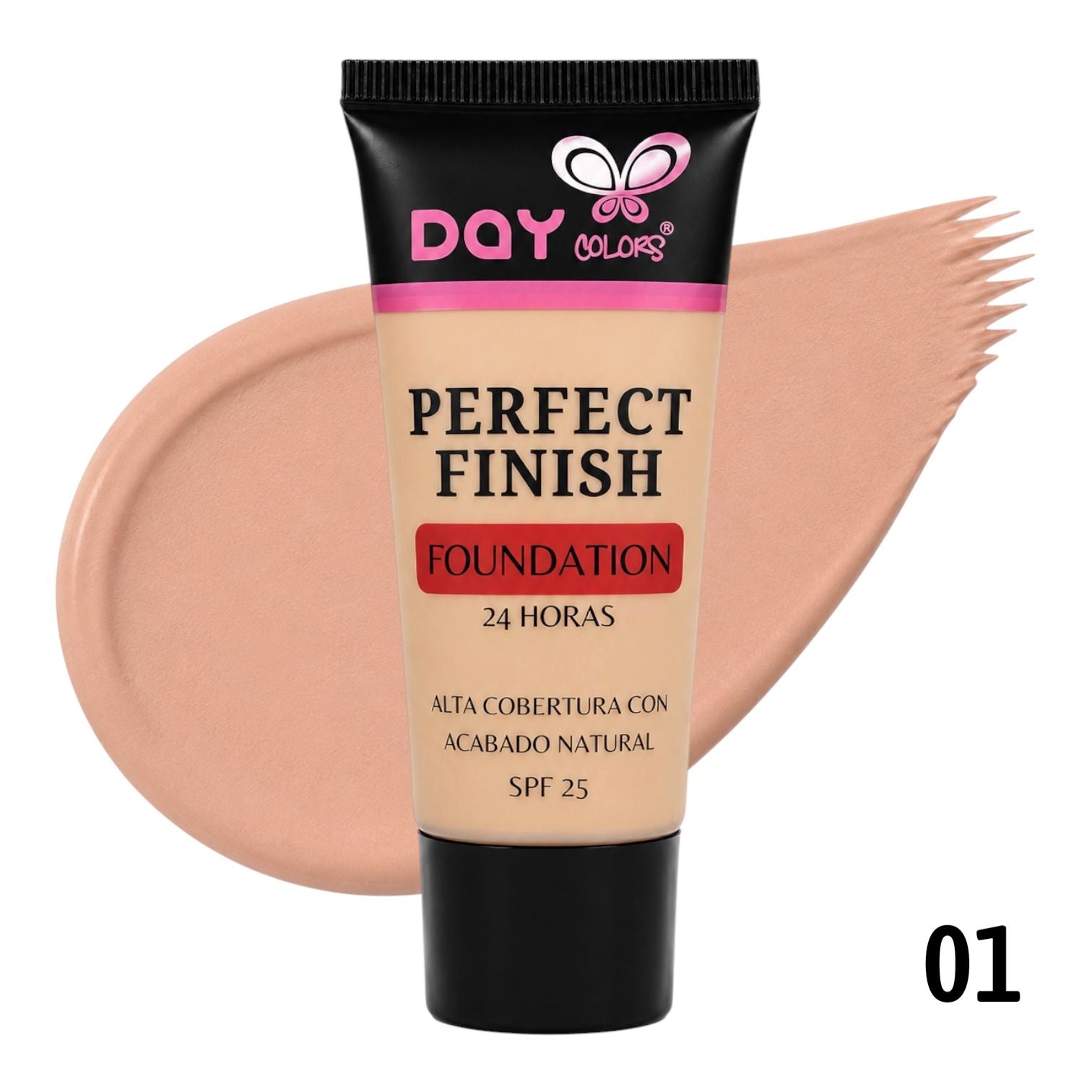 BASE LIQUIDA PERFECT FINISH SPF25 DAY COLORS