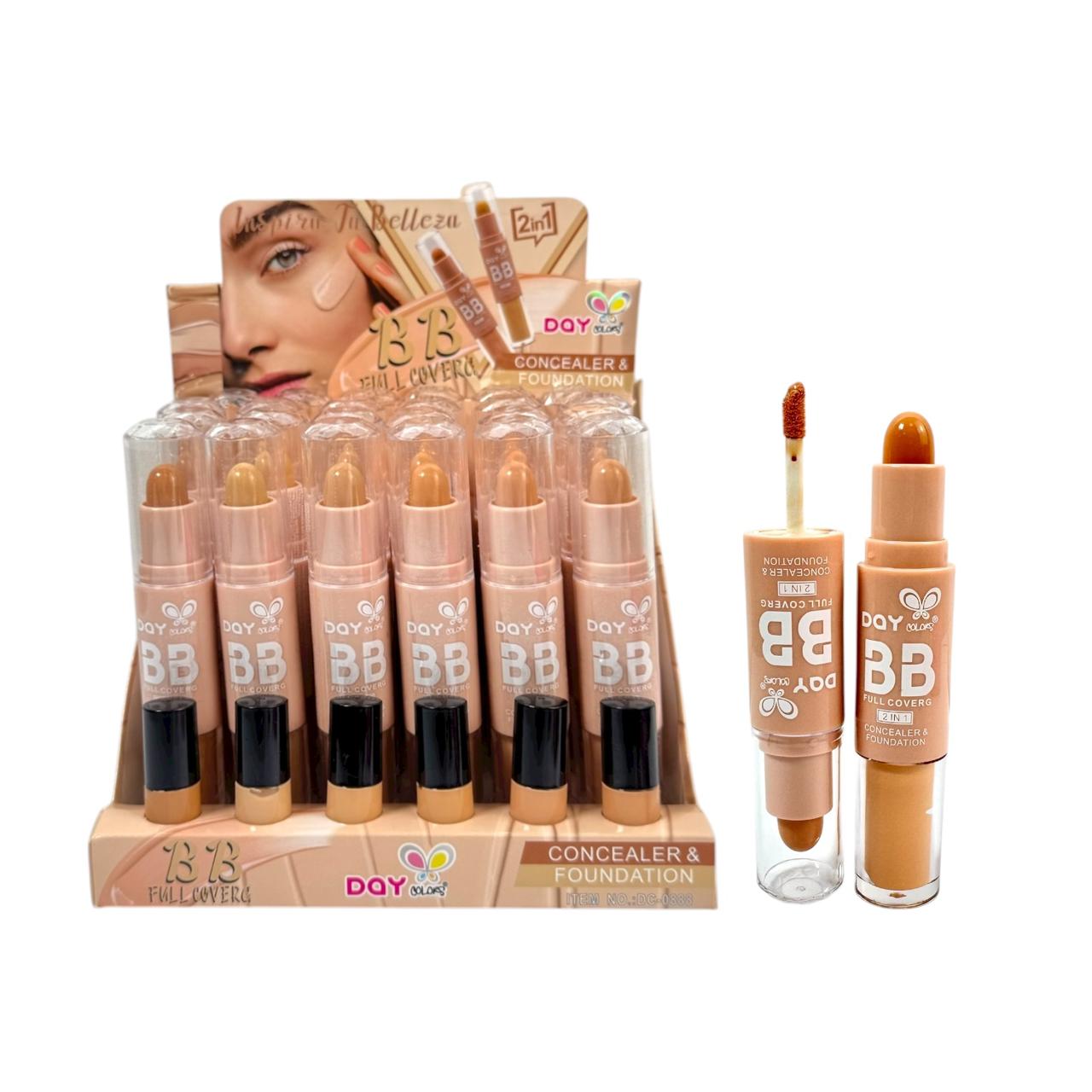 CORRECTOR 2EN1 BB FULL COVERG DAY COLORS