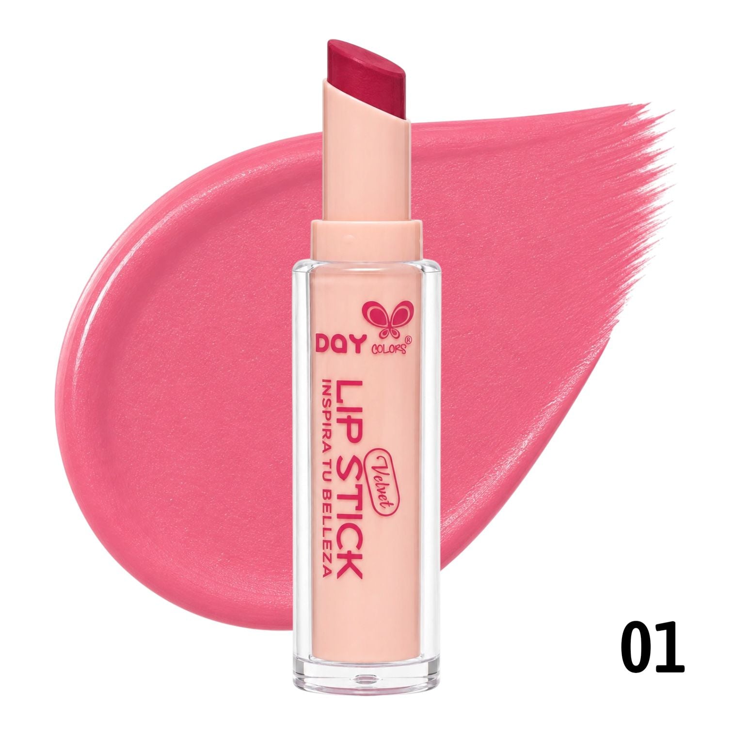 LABIAL EN BARRA LIP STICK VELVET DAY COLORS