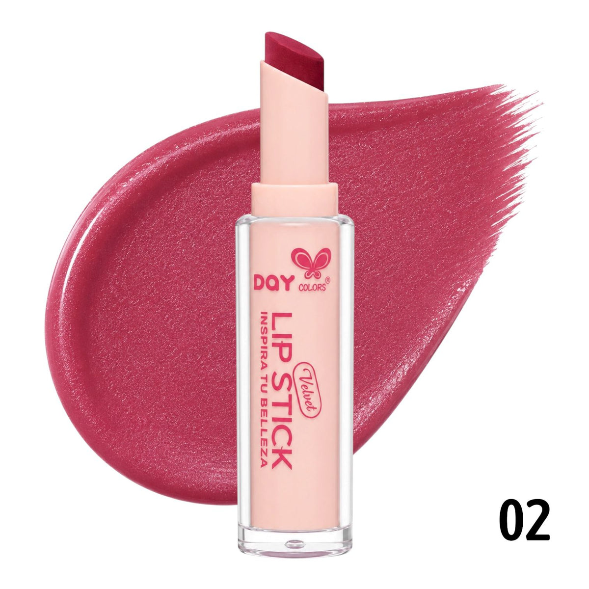LABIAL EN BARRA LIP STICK VELVET DAY COLORS