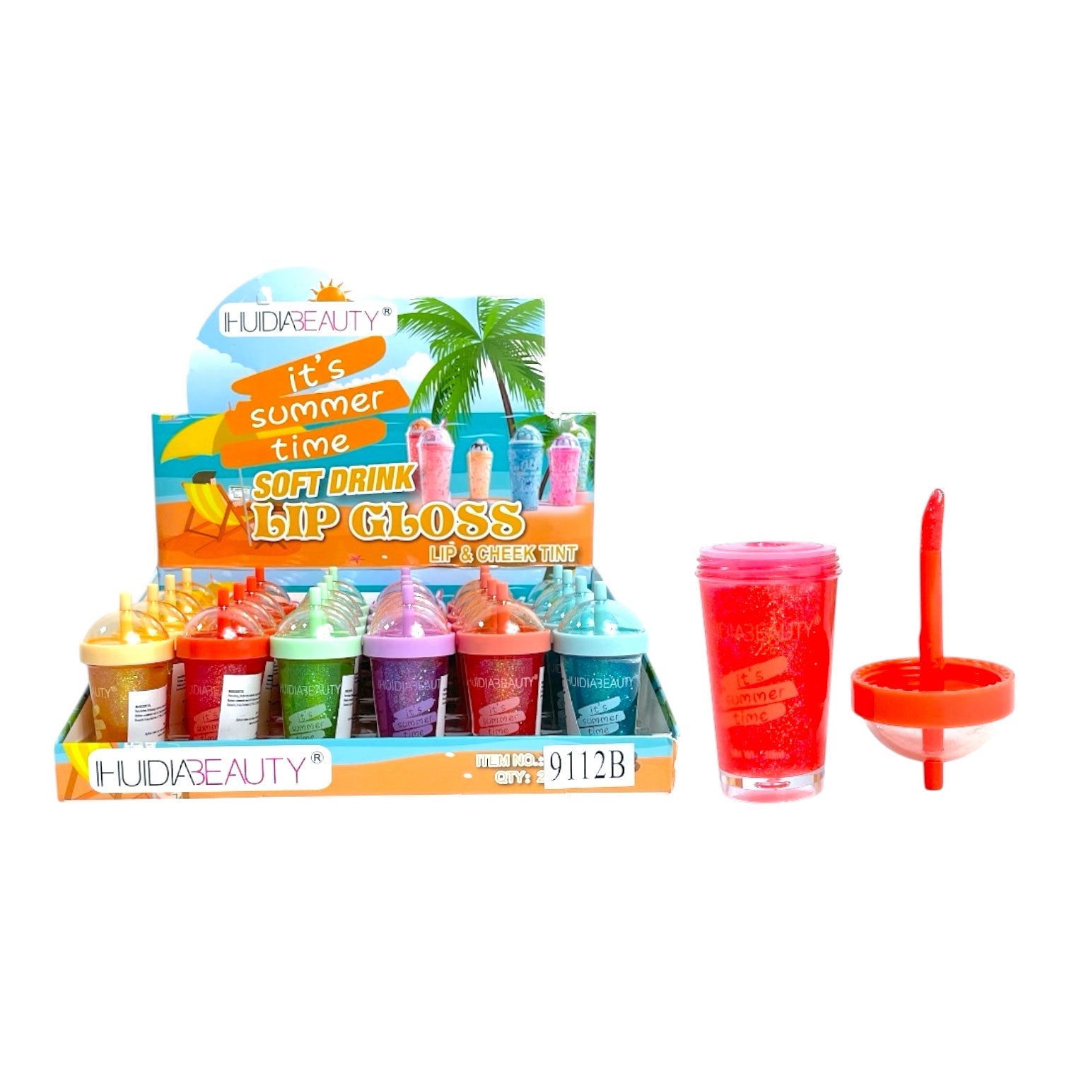 BRILLO MAGICO GLITTER SOFT DRINK IT'S SUMMER TIME 10ML HUDABEAUTY