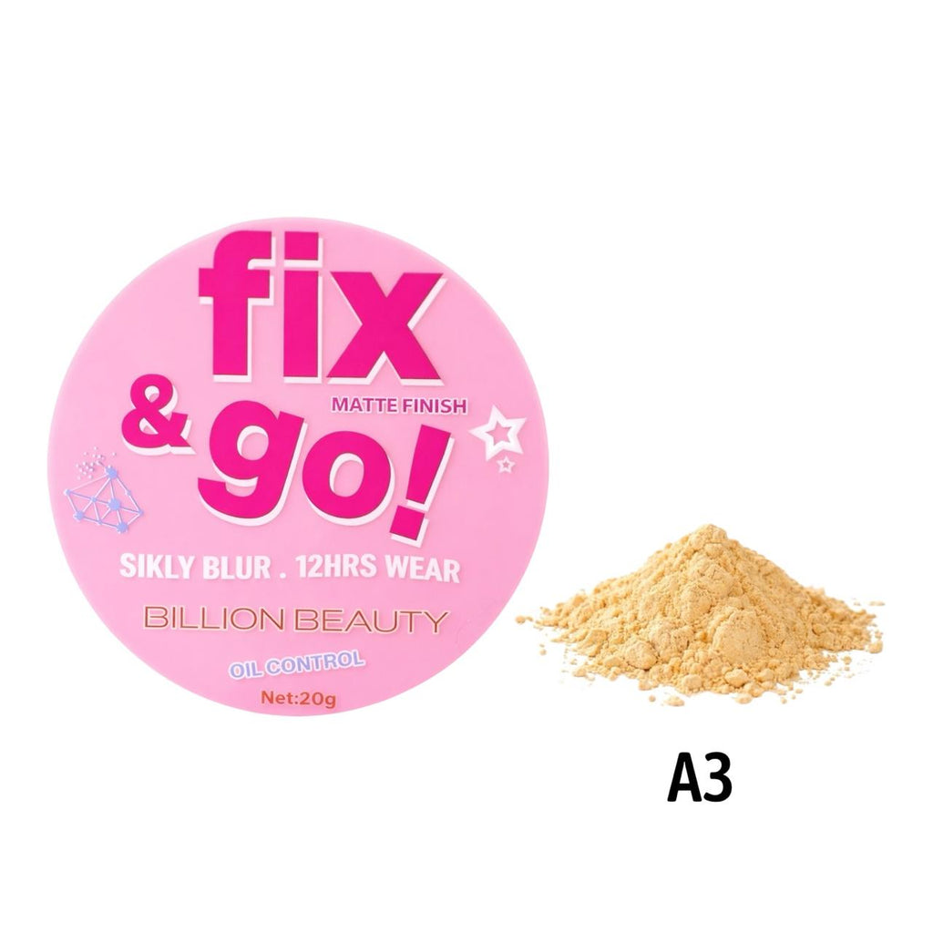 POLVO SUELTO FIX & GO 20G BILLION BEAUTY