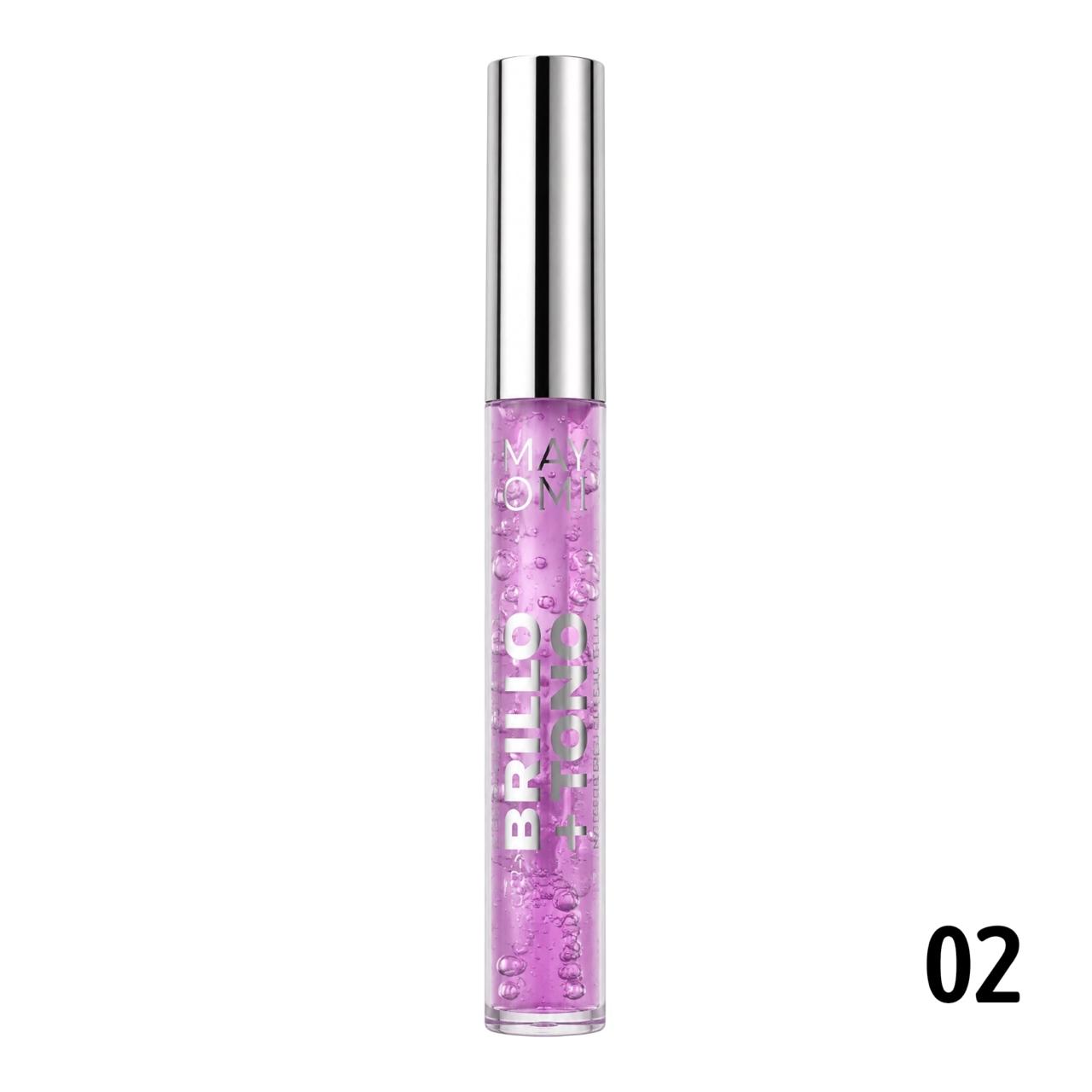 BRILLO GLOSS ESCARCHADO BRILLO+TONO NATURALMENTE BELLA 2.6ML MAYOMI