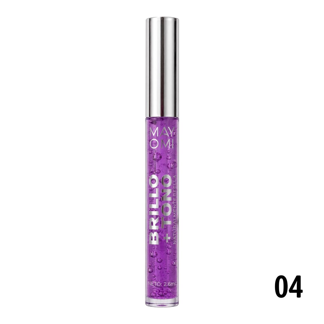 BRILLO GLOSS ESCARCHADO BRILLO+TONO NATURALMENTE BELLA 2.6ML MAYOMI