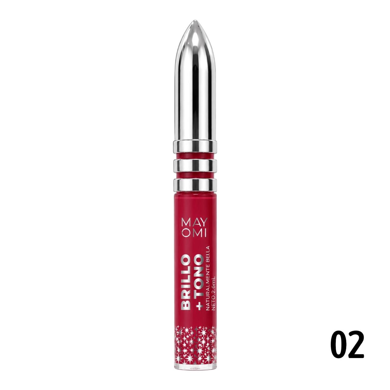 BRILLO GLOSS TONOS ROJOS BRILLO+TONO 2.6ML MAYOMI
