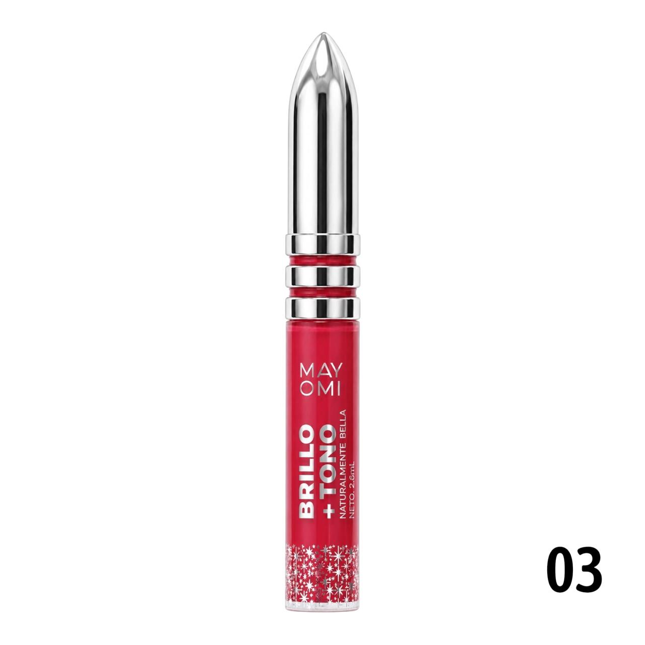 BRILLO GLOSS TONOS ROJOS BRILLO+TONO 2.6ML MAYOMI