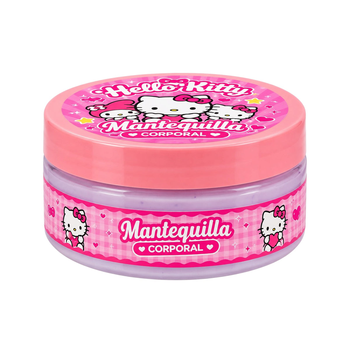 KIT X2 SPLASH GLITTER Y MANTEQUILLA HELLO KITTY KITTY LOVERS