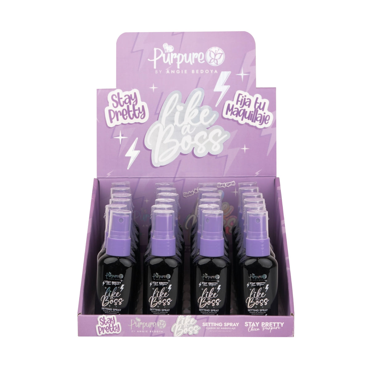 MINI FIJADOR DE MAQUILLAJE LIKE A BOSS 50ML PURPURE