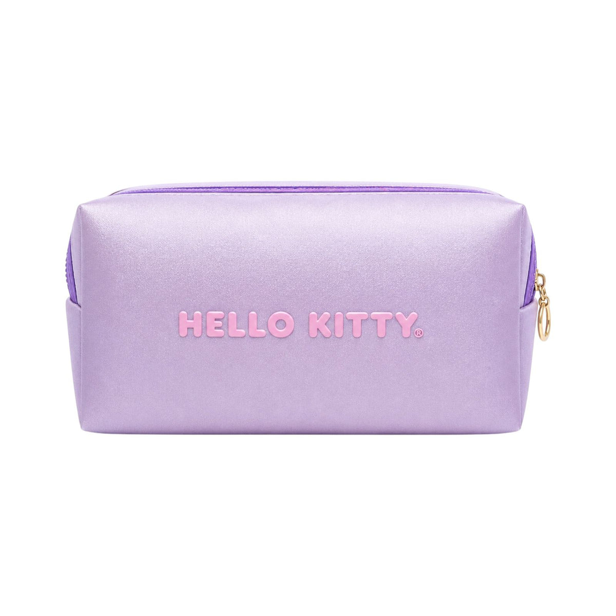COSMETIQUERA HELLO KITTY ESCARCHADA / STITCH TORNASOL