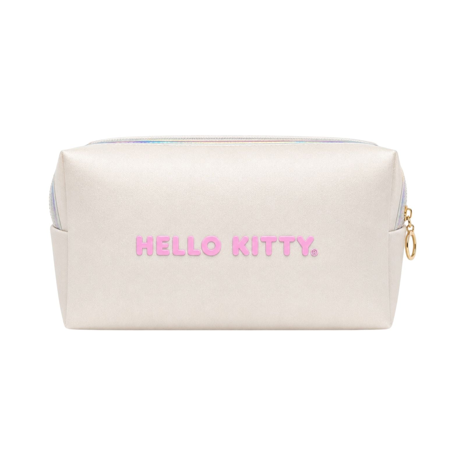 COSMETIQUERA HELLO KITTY ESCARCHADA / STITCH TORNASOL