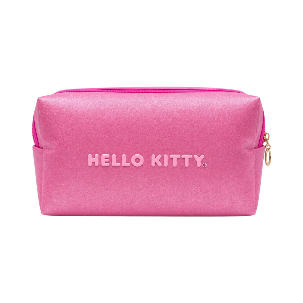 COSMETIQUERA HELLO KITTY ESCARCHADA / STITCH TORNASOL