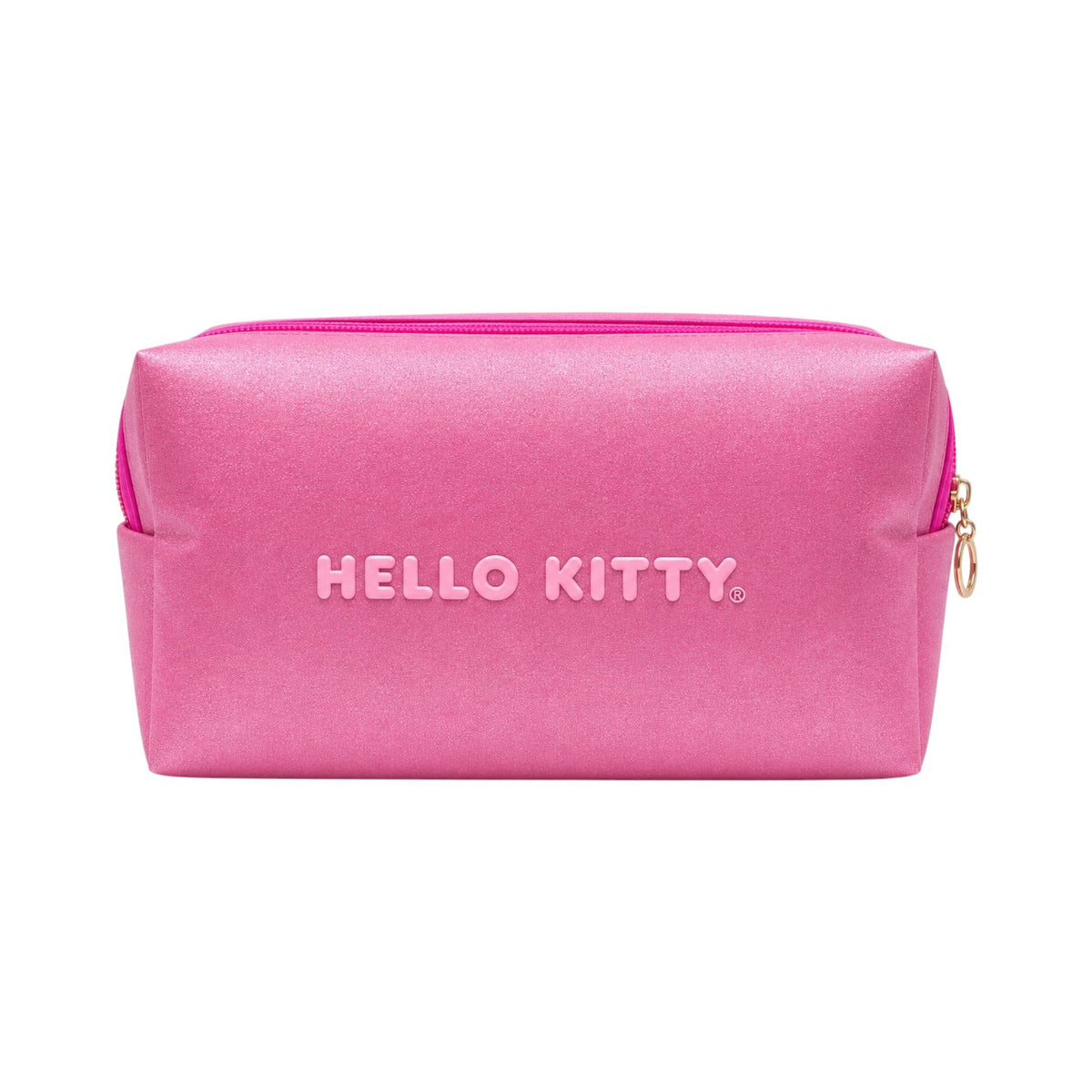 COSMETIQUERA HELLO KITTY ESCARCHADA / STITCH TORNASOL