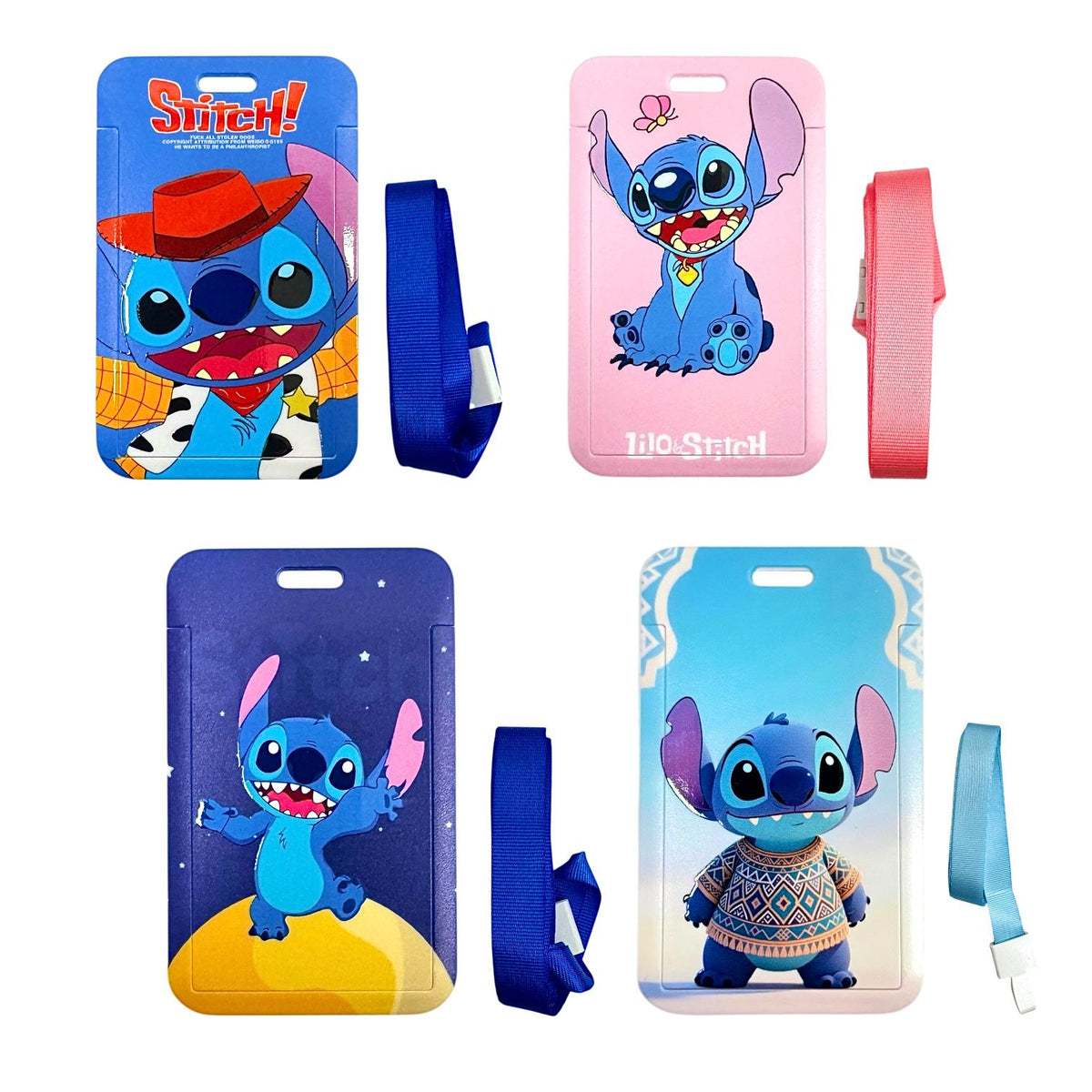 PORTACARNET STITCH HELLO KITTY FLORES SUPER HEROES