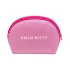 COSMETIQUERA SEMICIRCULO ESCARCHADA HELLO KITTY