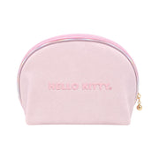 COSMETIQUERA SEMICIRCULO ESCARCHADA HELLO KITTY