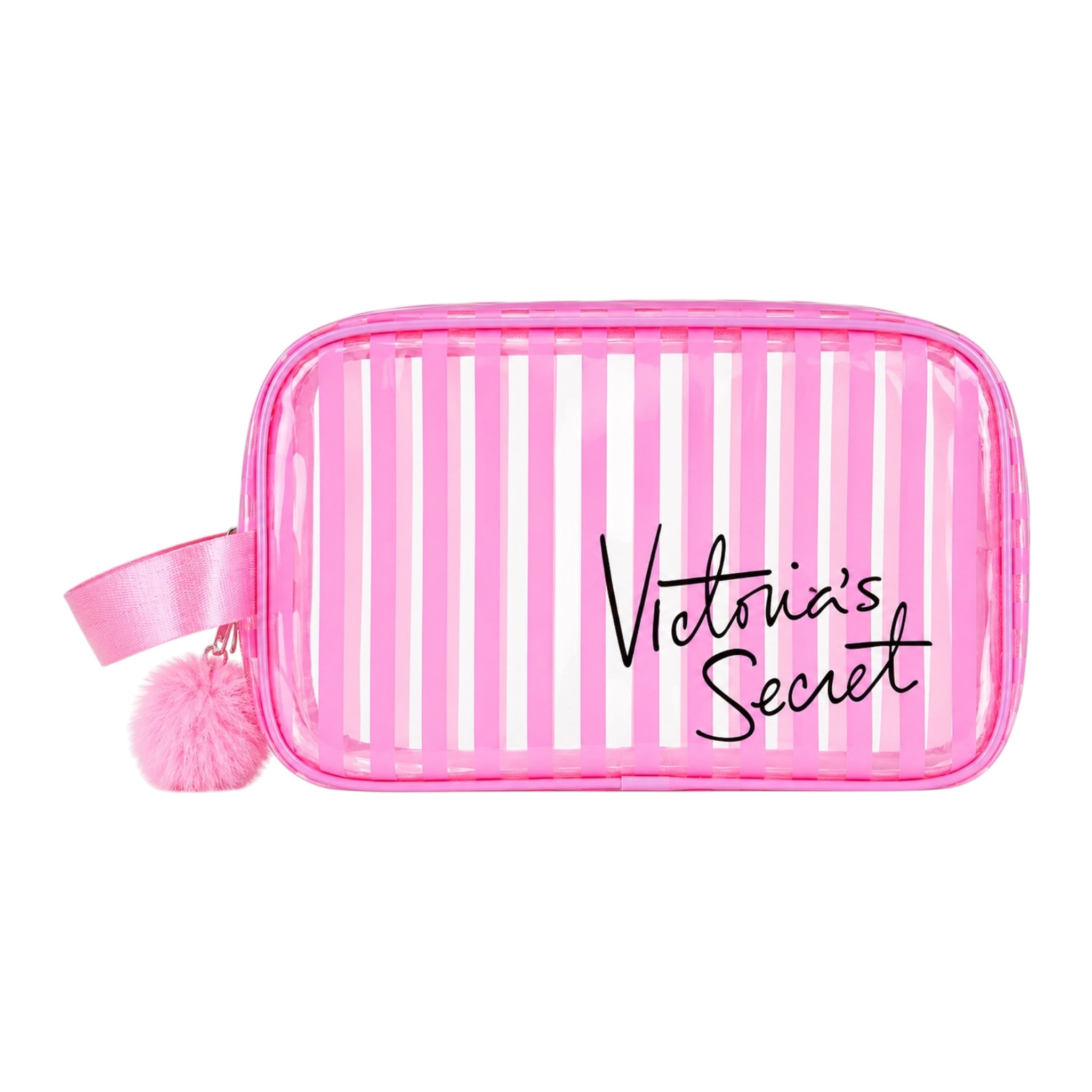 COSMETIQUERA VICTORIA'S SECRET CON POMPOM