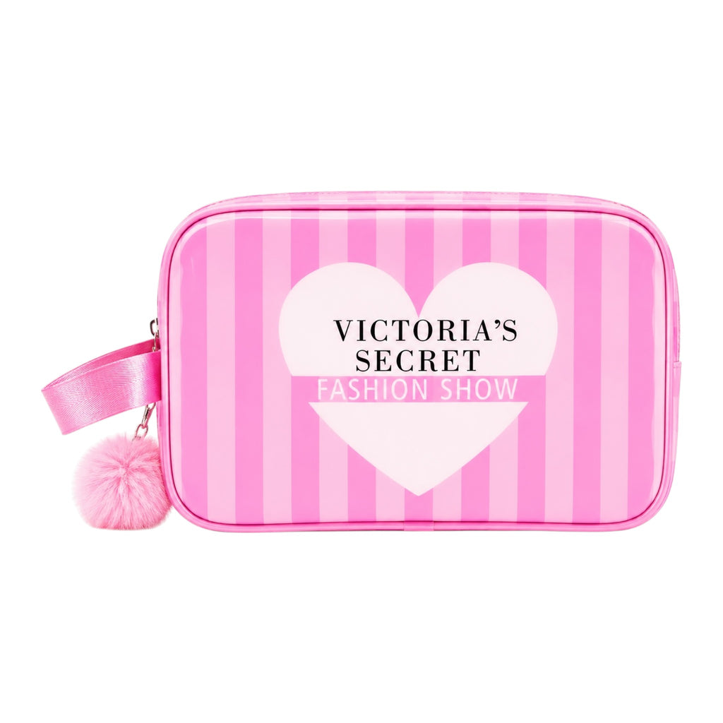 COSMETIQUERA VICTORIA'S SECRET CON POMPOM