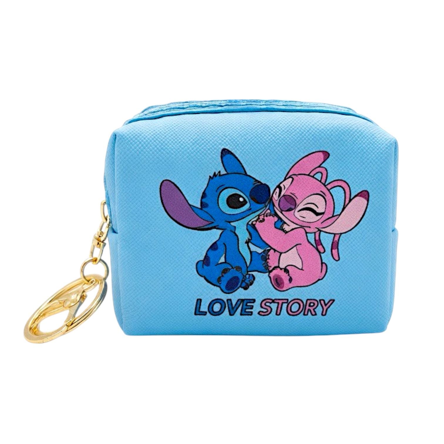 MONEDERO PEQUE ESCARCHADO HELLO KITTY / STITCH