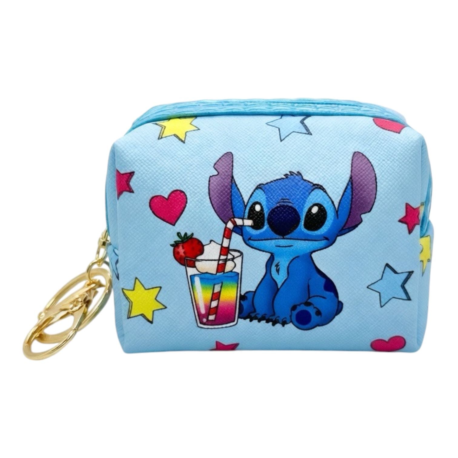 MONEDERO PEQUE ESCARCHADO HELLO KITTY / STITCH