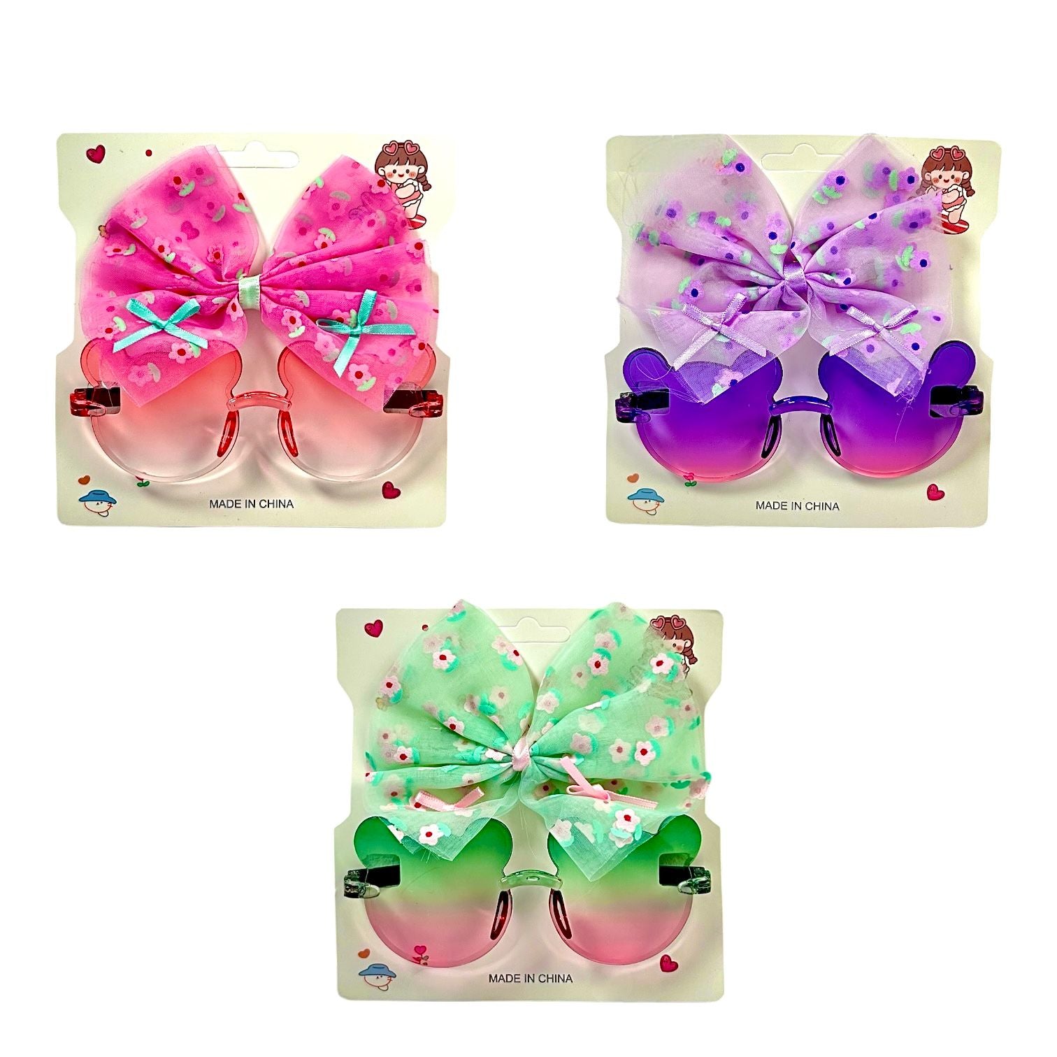 CARTON GAFAS Y MOÑOS SURTIDOS