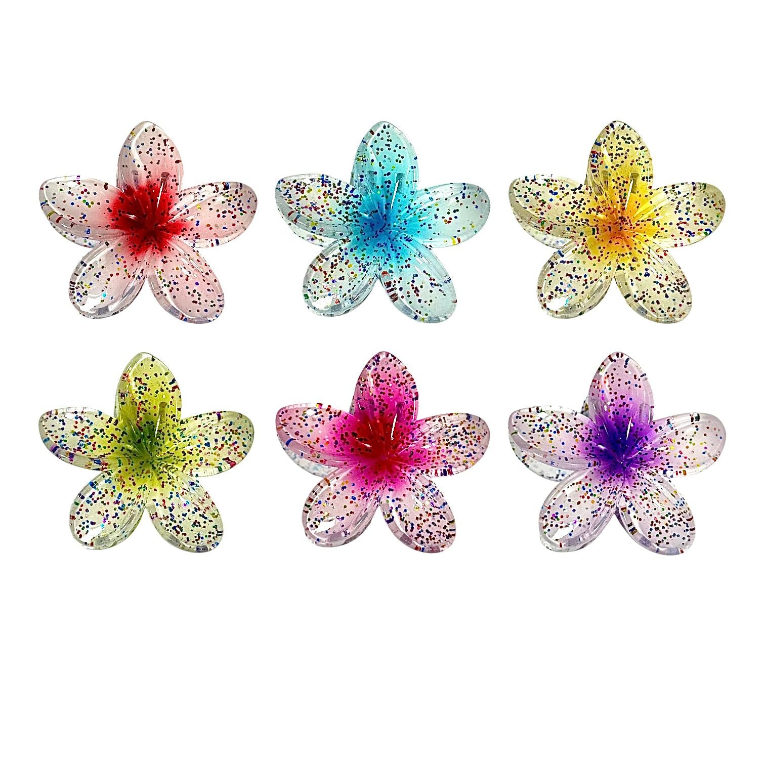 CAIMAN TORNASOL MATTE ONDA MARIPOSA RECTANGULO FLORES SURTIDAS HAWAIANA