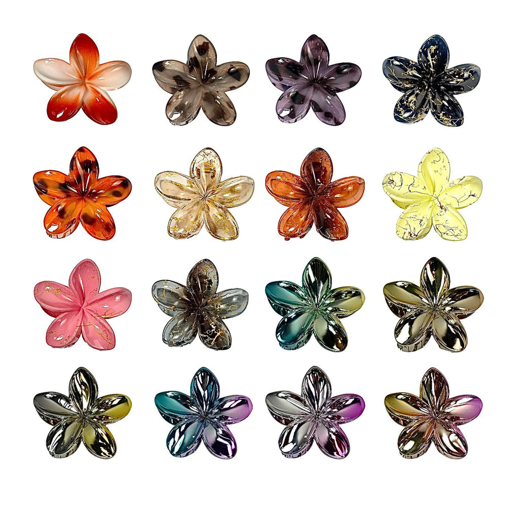 CAIMAN TORNASOL MATTE ONDA MARIPOSA RECTANGULO FLORES SURTIDAS HAWAIANA