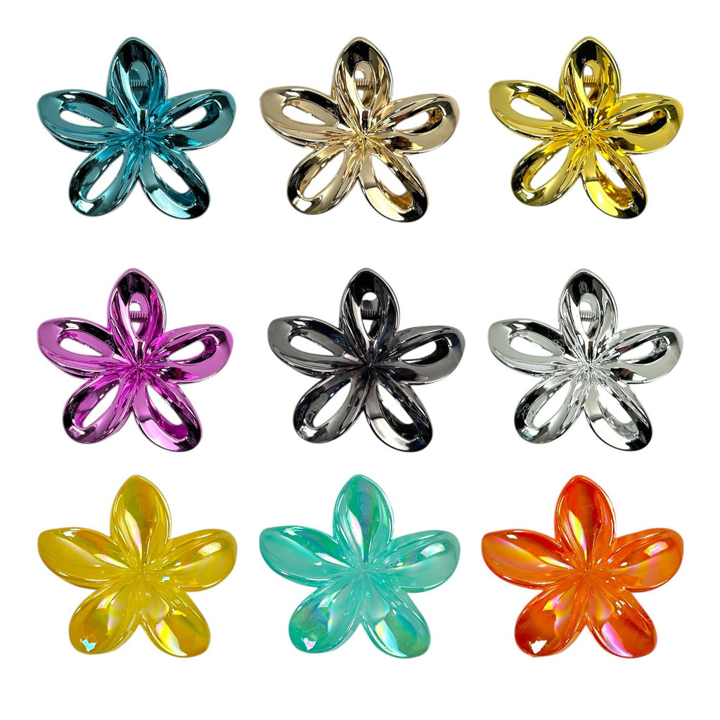 CAIMAN TORNASOL MATTE ONDA MARIPOSA RECTANGULO FLORES SURTIDAS HAWAIANA