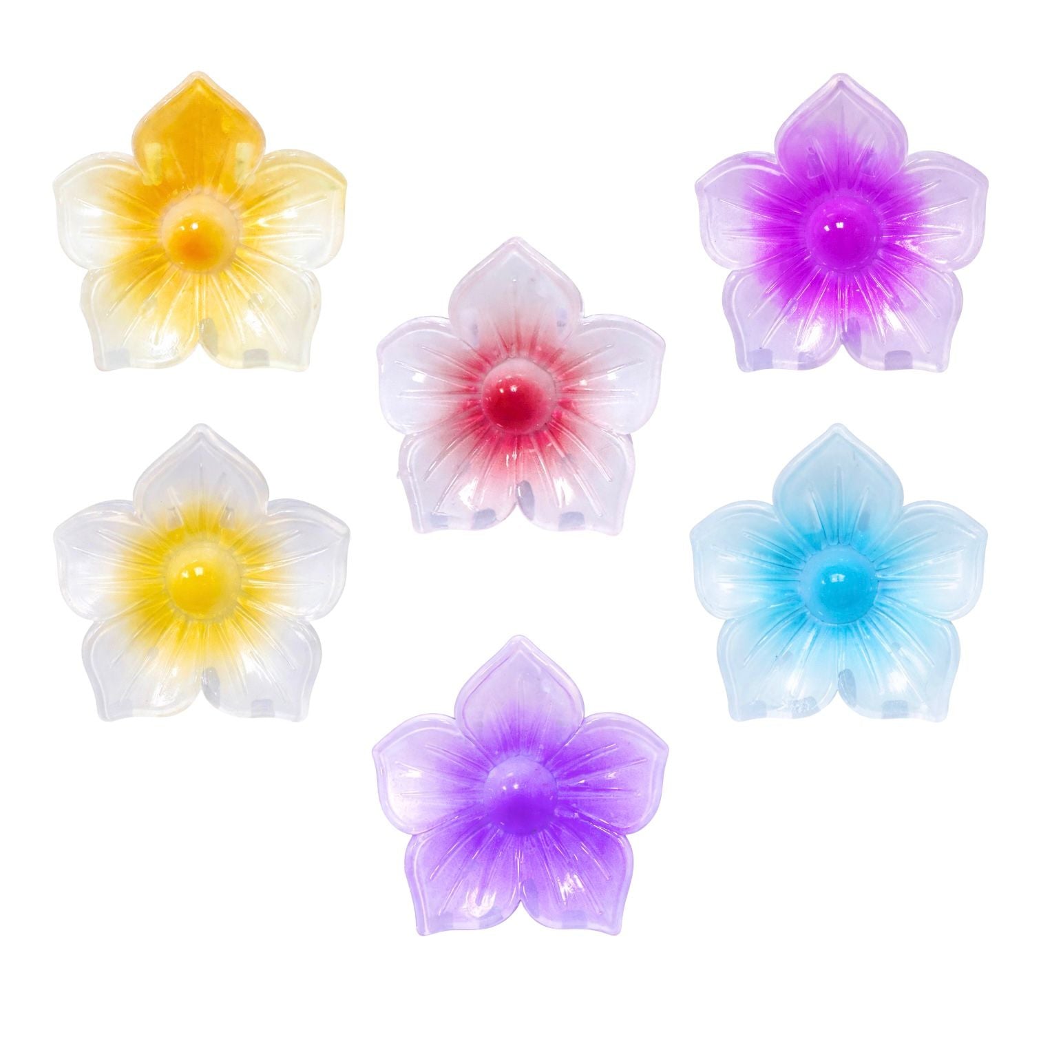 CARTON X2 GANCHOS MINI FLOR MARIPOSA ONDA MOÑO DORADOS PLATEADOS TORNASOL MATTE
