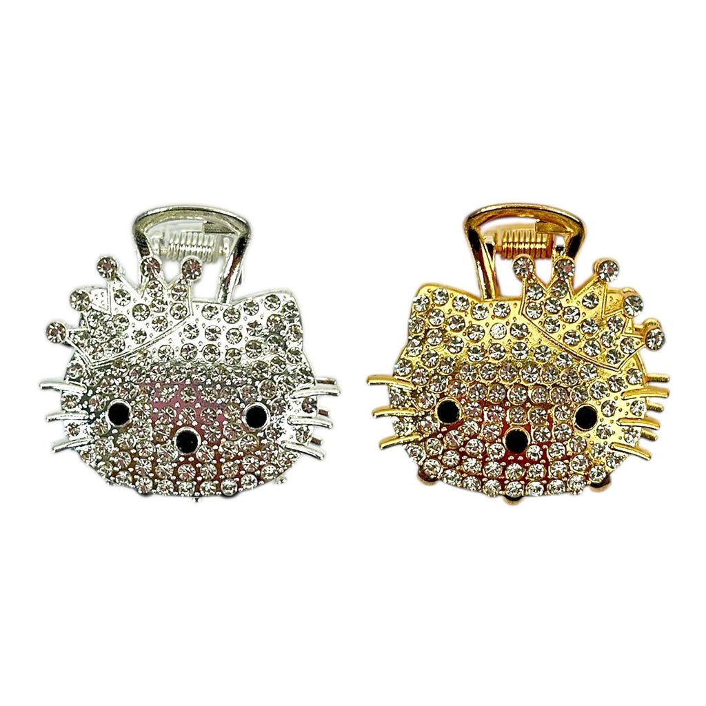 MINI CAIMAN METALICO PLATEADO / DORADO GEMAS FIGURAS