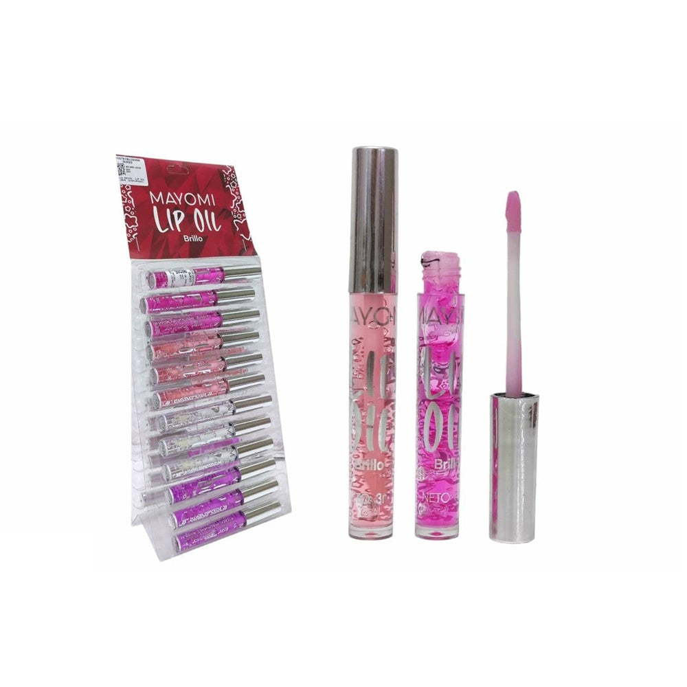 BRILLO GLOSS COLOR Y ESCARCHA MAYOMI