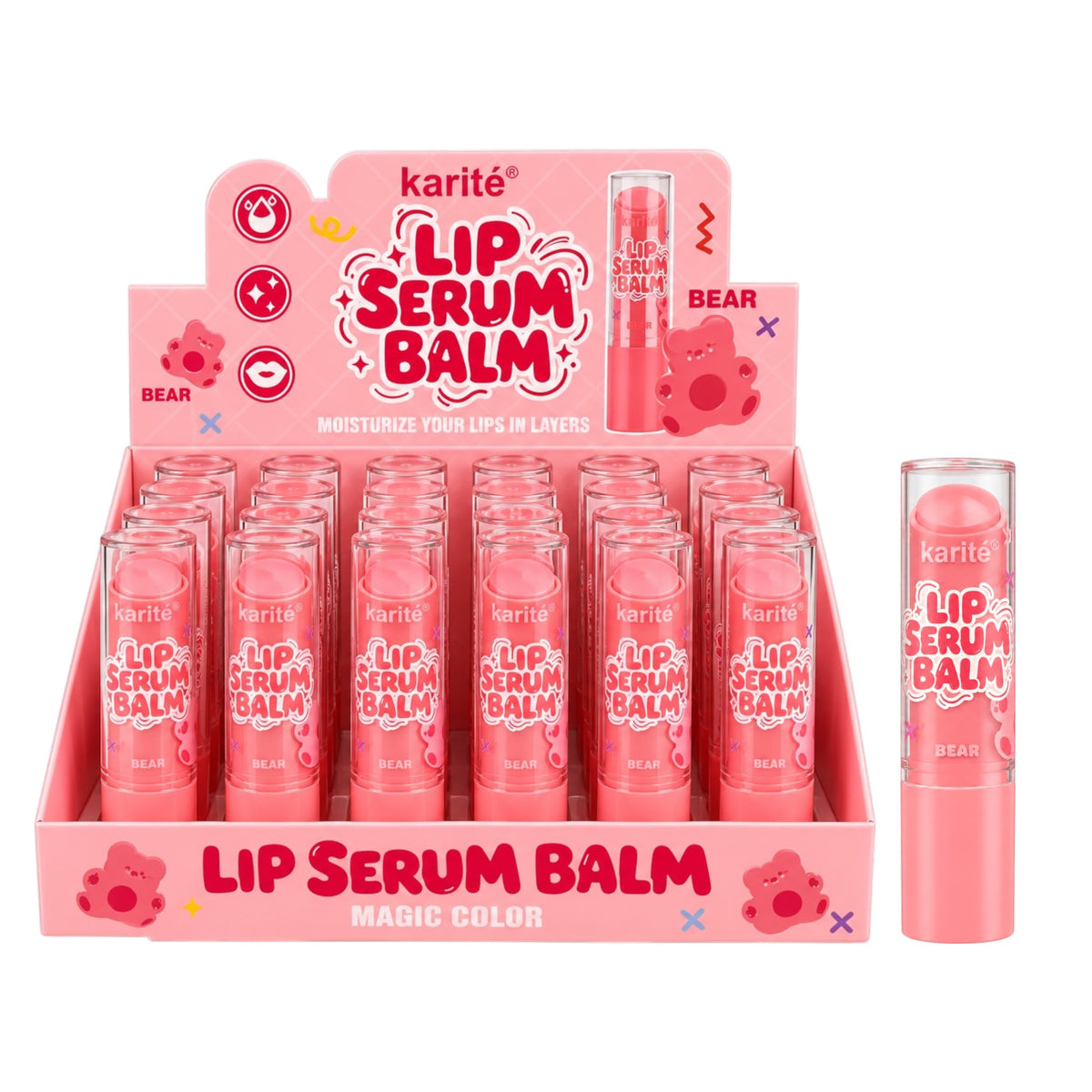 BALSAMO DE LABIOS MAGICO EN BARRA OSITO BEAR KARITE