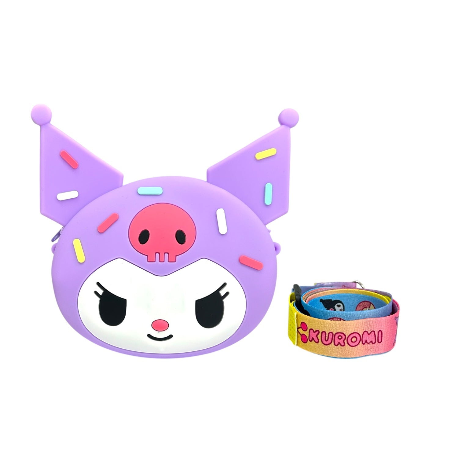 BOLSO SILICONA PEQUE KUROMI HELLO KITTY MY MELODY STITCH